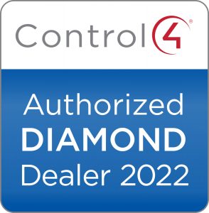Control 4 Authorised Diamond Dealer 2022 Logo