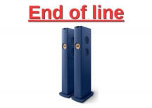 KEF LS60 Wireless Floorstanding Speakers Royal Blue - End Of Line