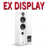 Elipson Prestige Facet 14F BT Floorstanding Speakers in White - Pair - Ex Display