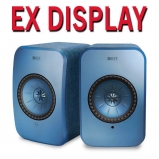 KEF LSX Wireless Music Speakers in Blue - Ex Display