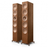 KEF R11 Meta Floorstanding Speakers In Walnut