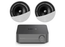 Wiim Amp pro with 2 x KEF Ci200qr in ceiling speakers