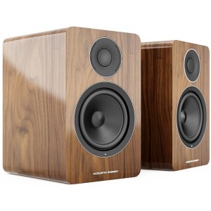 Acoustic Energy AE1 Active Piano Walnut Veneer Speakers - Pair