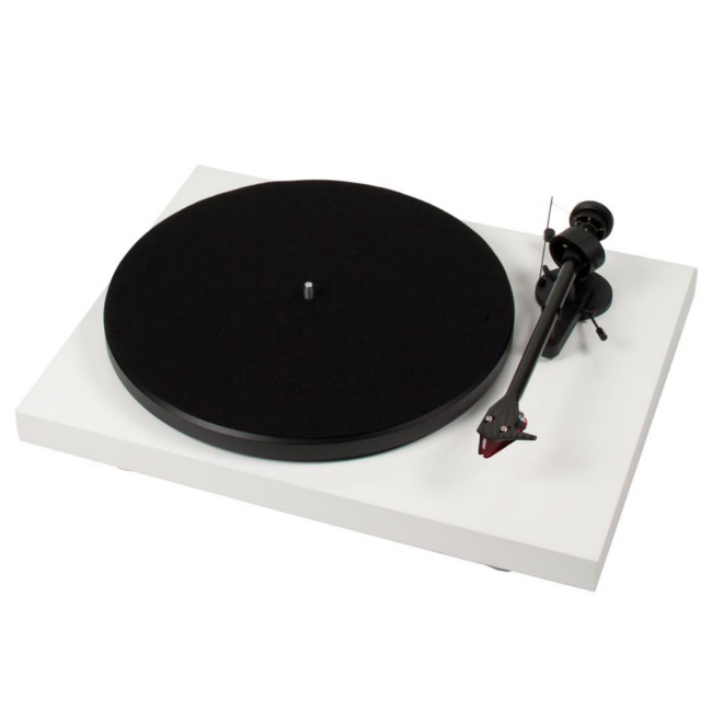 Pro-Ject Debut Carbon Turntable in Satin White