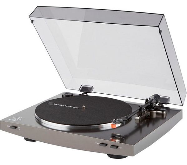 Audio Technica AT-LP2XGY Fully Automatic Belt Drive Stereo Turntable Grey