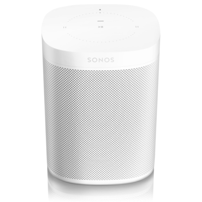 Sonos One Wireless Speaker with Amazon Alexa in White - Gen 2