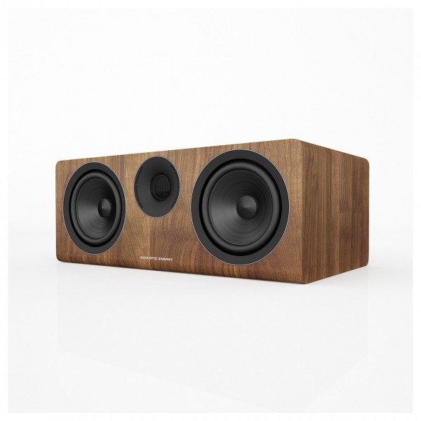 Acoustic Energy AE307 Walnut Wood Veneer Centre Channel Speaker