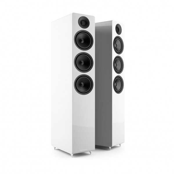 Acoustic Energy AE320 Floorstanding Speakers (Pair) in Piano Gloss White
