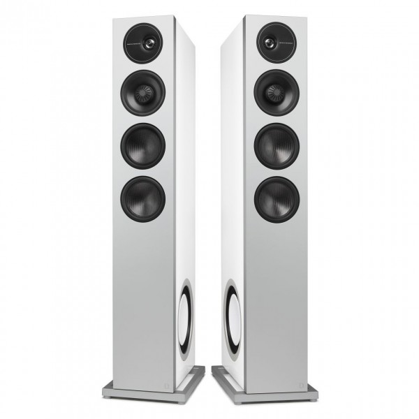 Definitive Technology Demand D15 Pair Floor Standing Speakers in Gloss White