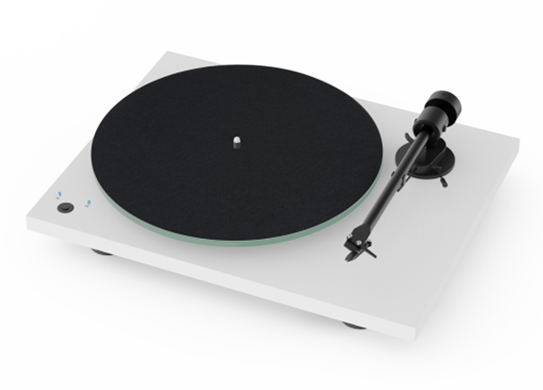Pro-Ject T1 Phono SB Turntable with Built-in Speed Control in White