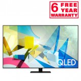 Samsung QE55Q80TA 55 inch QLED 4K HDR 1500 Smart TV with Tizen OS front