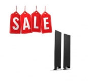 KEF T301 Satellite Speakers Pair in Black