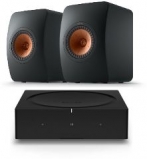 Sonos Wireless Amplifier with Kef LS50 Meta Loudspeakers