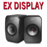 Kef LSX WIreless Music Speakers in Black - Ex Display