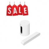 Sonos ray and sub mini in white