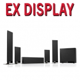 KEF T205 5.1 Home Theatre Speaker System Package in Black - Ex Display full