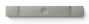KEF XIO 5.1.2 Dolby Atmos Soundbar in Silver Grey