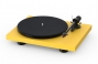 Pro-Ject Debut Carbon Evo Turntable in Satin Yellow - no lid
