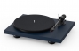 Pro-Ject Debut Carbon Evo Turntable in Satin Blue - no lid