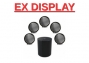 Elipson 5 x Planet M Bookshelf Speakers with Planet Sub - Black