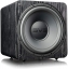 SVS SB-1000 Pro Subwoofer in Black Ash - grille off