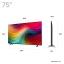 LG 75NANO81T6A 75 inch NanoCell 4K Smart TV (2024)