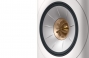 KEF LS60 Wireless Floorstanding Speakers Mineral White - close up