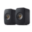 Kef LSX II Wireless Bookshelf Speakers In Carbon Black