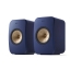 Kef LSX II Wireless Bookshelf Speakers In Cobalt Blue