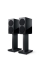 KEF Reference 1 Meta in High Gloss Black/Grey - pair grille on