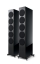 KEF Reference 5 Meta in High Gloss Black/Copper - grille on