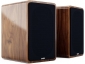 Acoustic Energy AE1 Active Piano Walnut Veneer Speakers - Pair - grille on