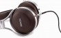 Denon AH-D5200 Premium Over-Ear Headphones in Brown - bottom. cord