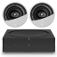 Sonos Wireless Amplifier with 2 x KEF Ci200CR High Quality Ceiling Speakers