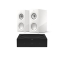 Sonos Wireless Amplifier with KEF R3 Meta Bookshelf speakers white