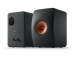 KEF LS50 II Wireless Loudspeakers in Carbon Black Ex Display