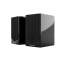 Acoustic Energy AE500 Speakers (Pair) in Piano Gloss Black - grille on