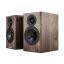 Acoustic Energy AE500 Speakers (Pair) in Walnut - grille off