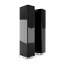 Acoustic Energy AE509 Floorstanding Speakers (Pair) in Piano Gloss Black - grille on