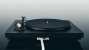 Pro-Ject A1 Automatic Turntable with Ortofon OM10 Cartridge in Black - front