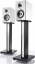 Acoustic Energy Reference Speaker Stands (Pair) in Piano White - example on AE1 Stand Mount Speakers