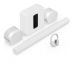 Sonos Sub Gen 4 X2 ERA 300 Ace and Arc Ultra in White