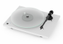 Pro-Ject T1 Phono SB Turntable with Built-in Speed Control in White