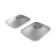 Kef P1 Desk Pad Pair in White