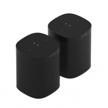 Sonos 2 x One SL in Black - Two Room Set