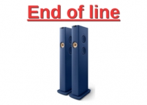 KEF LS60 Wireless Floorstanding Speakers Royal Blue - End Of Line