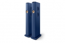 KEF LS60 Wireless Floorstanding Speakers Royal Blue - front