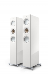 KEF Reference 3 Meta in High Gloss White/Champagne - Side pair