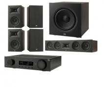 JBL compact cinema package - ma510, 250b x 4, 245c centre and 200p subwoofer