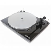 Pro-Ject Essential III A Turntable with Acryl-IT E Platter in Black front